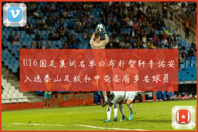 U16国足集训名单公布朴智轩李佑安入选泰山足校和申花各有多名球员参与